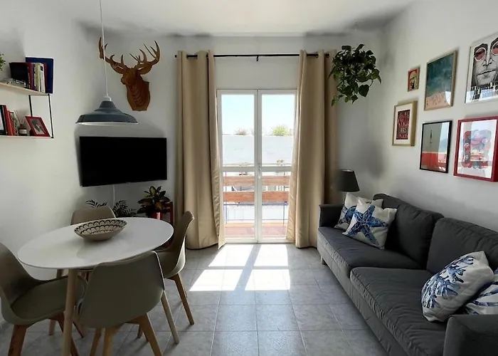 Apto Luminoso Con Vistas Al Mar 아파트 콘일데라프론테라