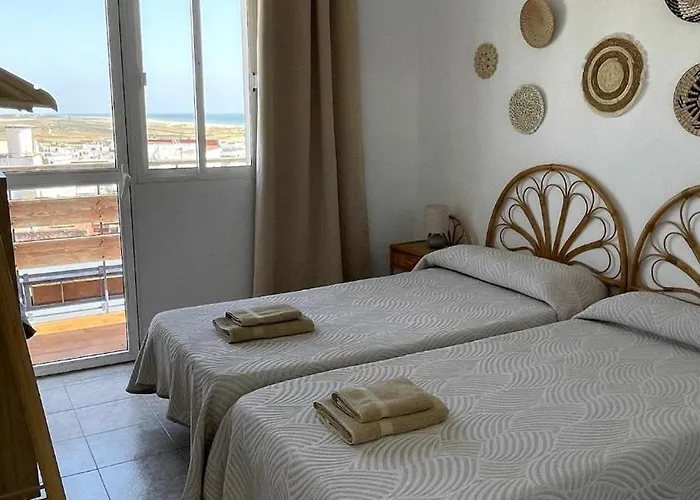 아파트 Apto Luminoso Con Vistas Al Mar 콘일데라프론테라